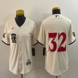 Youth Nike Texas Rangers #32 beige majestic baseball jerseys city version