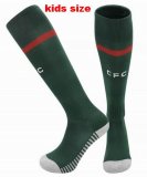 2025-2026 Chelsea Club green kid soccer socks away