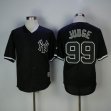 New York Yankees #99 Judge black majestic baseball jersey